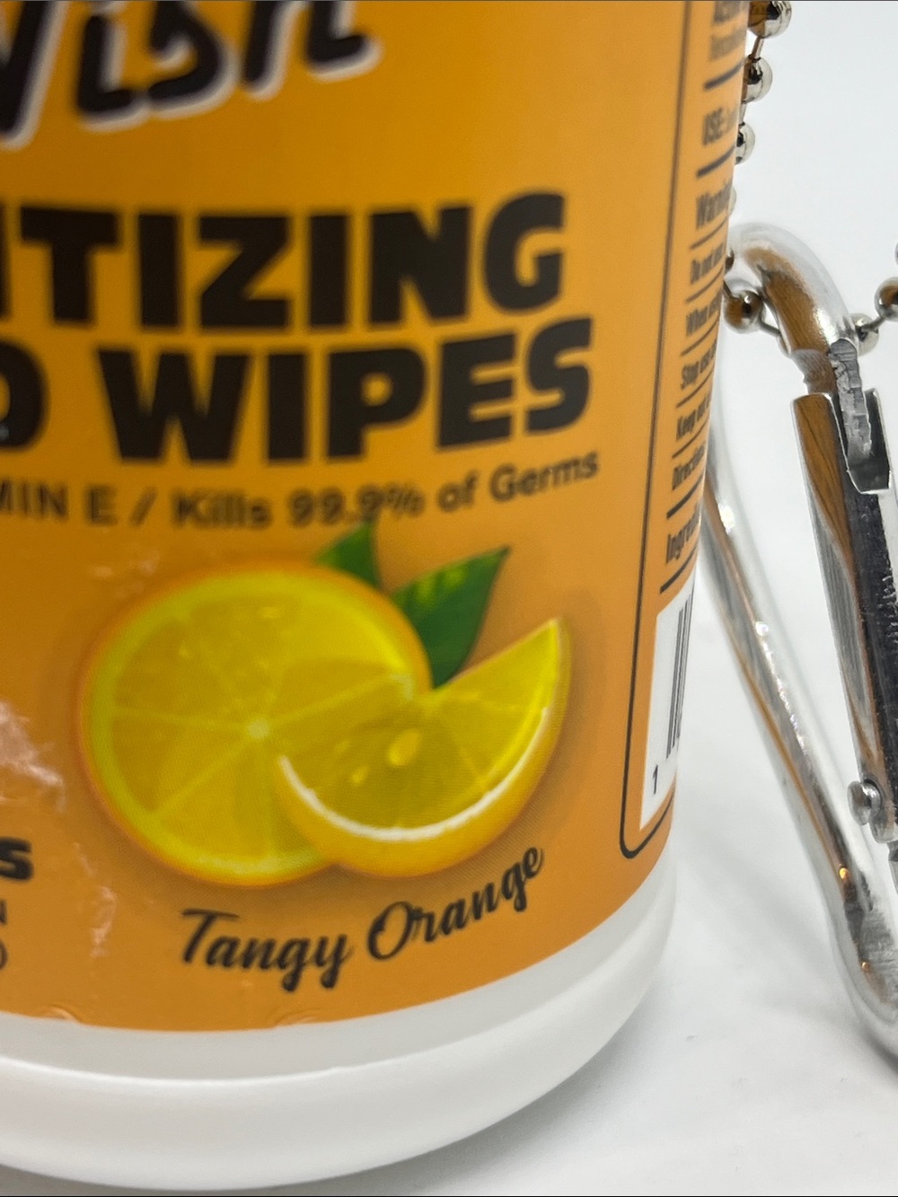 Wish Sanitizing Hand Wipes - Pick (1) Travel Canister with Clip - Picture 11 of 14